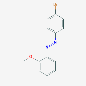 molecular formula C13H11BrN2O B092256 Azobenzene, 4'-bromo-2-methoxy- CAS No. 18277-97-9
