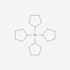 molecular formula C20H36Sn B009226 Tetracyclopentylstannane CAS No. 19962-46-0