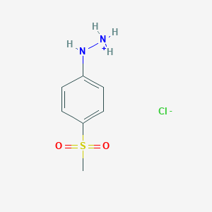 (4-(Methylsulfonyl)phenyl)hydrazine hydrochloride