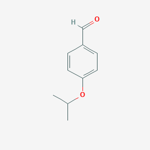 molecular formula C10H12O2 B092280 4-Isopropoxybenzaldehyde CAS No. 18962-05-5