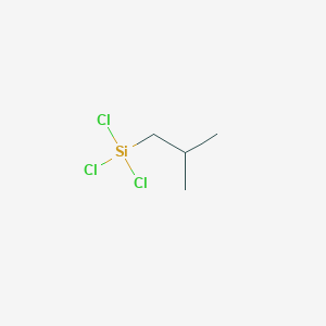 molecular formula C4H9Cl3Si B092284 Isobutyltrichlorosilane CAS No. 18169-57-8