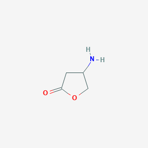 molecular formula C4H7NO2 B092285 4-Aminodihydro-2(3H)-furanone CAS No. 16504-58-8