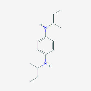 molecular formula C14H24N2 B092297 N,N'-Di-sec-butyl-p-phenylenediamine CAS No. 101-96-2