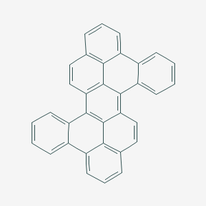 molecular formula C34H18 B092305 Tetrabenzo[a,cd,j,lm]perylene CAS No. 191-53-7
