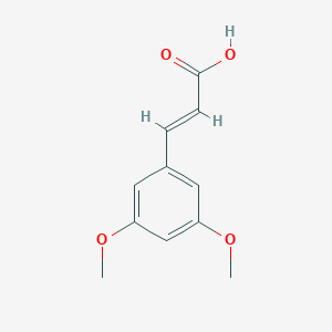 molecular formula C11H12O4 B092306 3,5-Dimethoxycinnamic acid CAS No. 16909-11-8