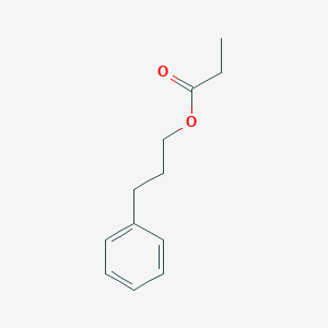 molecular formula C12H16O2 B092307 3-Phenylpropyl propionate CAS No. 122-74-7