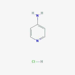 molecular formula C5H7ClN2 B092308 4-Aminopyridine hydrochloride CAS No. 1003-40-3