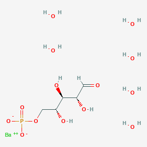 molecular formula C5H11BaO8P B092313 CID 123134315 CAS No. 15673-79-7