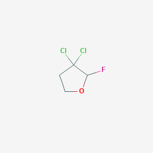 3,3-Dichloro-2-fluorooxolane