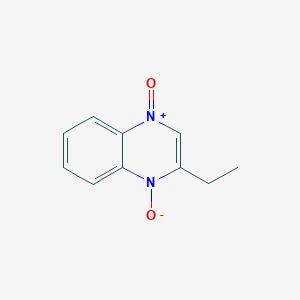 molecular formula C10H10N2O2 B092333 2-Ethylquinoxaline 1,4-dioxide CAS No. 16007-75-3
