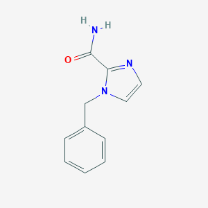 molecular formula C11H11N3O B092345 1-Benzyl-1H-imidazole-2-carboxamide CAS No. 16042-27-6