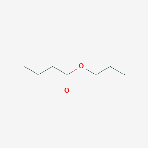 molecular formula C7H14O2 B092370 Propyl butyrate CAS No. 105-66-8