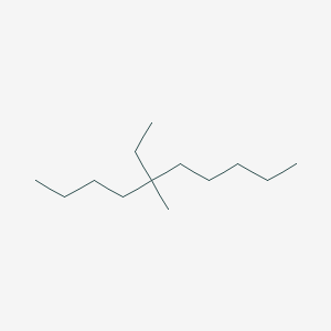 molecular formula C13H28 B092373 5-Ethyl-5-methyldecane CAS No. 17312-74-2