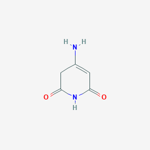 molecular formula C5H6N2O2 B092374 4-Aminopyridine-2,6(1H,3H)-dione CAS No. 17325-30-3