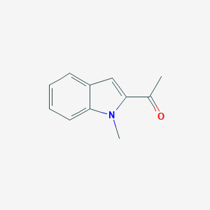molecular formula C11H11NO B092377 1-(1-Methyl-1H-indol-2-yl)ethanone CAS No. 16498-68-3