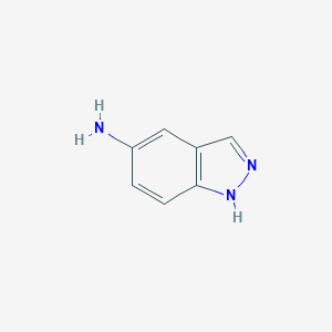 molecular formula C7H7N3 B092378 5-氨基吲唑 CAS No. 19335-11-6