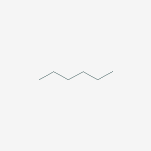 molecular formula C6H14 B092381 HEXANE CAS No. 110-54-3