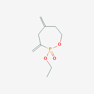 1,2-Oxaphosphepane,2-ethoxy-3,5-bis(methylene)-,2-oxide(9CI)