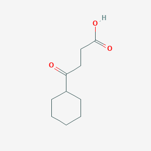 molecular formula C10H16O3 B092392 4-Cyclohexyl-4-oxobutyric acid CAS No. 15971-95-6