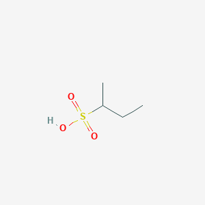 molecular formula C4H10O3S B092394 2-Butanesulfonic acid CAS No. 16794-12-0