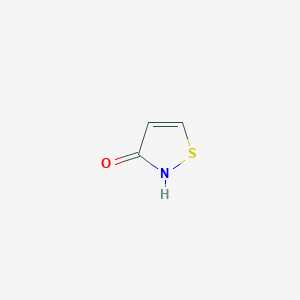 molecular formula C3H3NOS B092398 3(2H)-Isothiazolone CAS No. 1003-07-2