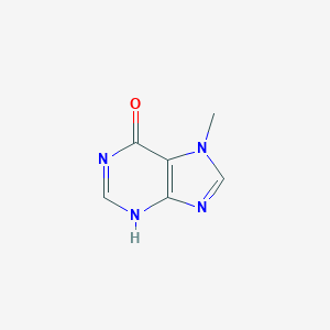molecular formula C6H6N4O B092402 7-Methylhypoxanthine CAS No. 1006-08-2