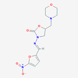 molecular formula C13H16N4O6 B092408 Furaltadone CAS No. 139-91-3