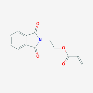 molecular formula C13H11NO4 B092413 n-(Acryloxyethyl)phthalimide CAS No. 15458-78-3
