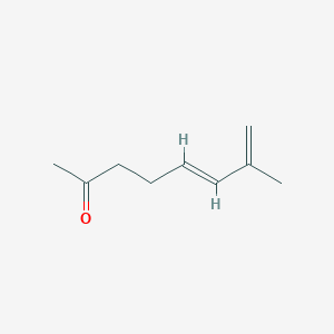 molecular formula C9H14O B009242 (5E)-7-methylocta-5,7-dien-2-one CAS No. 100515-77-3