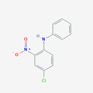 molecular formula C12H9ClN2O2 B092425 4-Chloro-2-nitro-N-phenylaniline CAS No. 16611-15-7