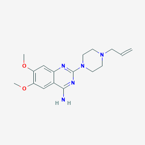 molecular formula C17H23N5O2 B092426 Quinazosin CAS No. 15793-38-1