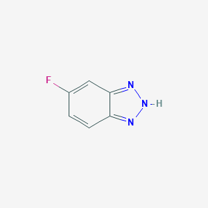 molecular formula C6H4FN3 B092429 5-Fluoro-1h-benzotriazole CAS No. 18225-90-6