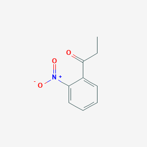molecular formula C9H9NO3 B092437 1-(2-硝基苯基)丙酮 CAS No. 17408-15-0