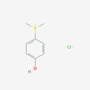 molecular formula C8H11ClOS B092455 (p-Hydroxyphenyl)dimethylsulfonium chloride CAS No. 1005-35-2
