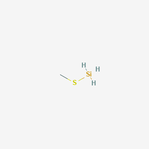 molecular formula CH6SSi B092458 methylsulfanylsilane CAS No. 16643-15-5