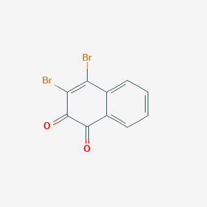 molecular formula C10H4Br2O2 B092464 3,4-Dibromo-1,2-naphthoquinone CAS No. 18398-37-3