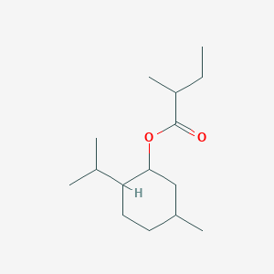 molecular formula C15H28O2 B092468 异戊酸薄荷酯 CAS No. 16409-46-4