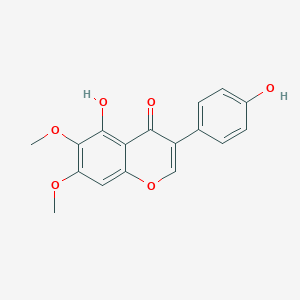 molecular formula C17H14O6 B092469 7-O-Methyltectorigenin CAS No. 1096-58-8