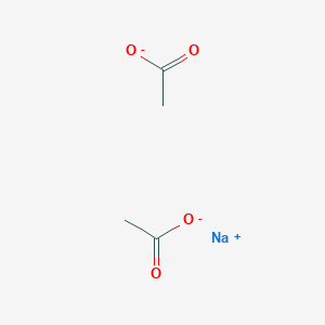 molecular formula C4H7NaO4 B092472 Sodium Diacetate CAS No. 126-96-5