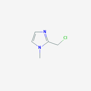 molecular formula C5H7ClN2 B092481 2-(chloromethyl)-1-methyl-1H-imidazole CAS No. 19225-92-4