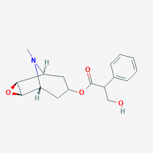 molecular formula C17H21NO4 B092485 (-)-Scopolamine CAS No. 138-12-5