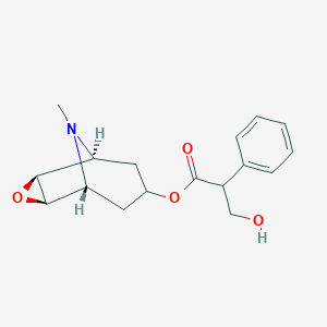 molecular formula C17H21NO4 B092485 Atroscine CAS No. 138-12-5