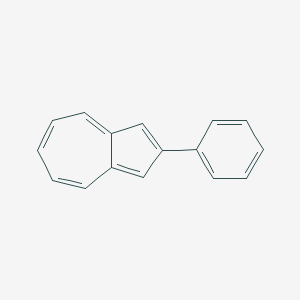 molecular formula C16H12 B092501 2-phenylazulene CAS No. 19227-07-7