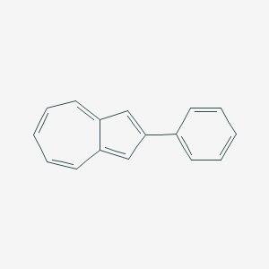molecular formula C16H12 B092501 Azulene, 2-phenyl- CAS No. 19227-07-7
