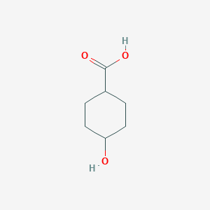 molecular formula C7H12O3 B092502 4-Hydroxycyclohexanecarboxylic acid CAS No. 17419-81-7