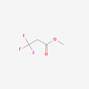 molecular formula CaMoO4<br>C4H5F3O2 B092507 Methyl 3,3,3-trifluoropropionate CAS No. 18830-44-9