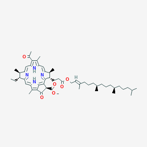molecular formula C55H76N4O6 B092524 Bacteriopheophytin CAS No. 17453-58-6