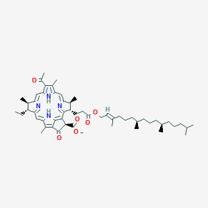 molecular formula C55H76N4O6 B092524 Bacteriopheophytin a CAS No. 17453-58-6