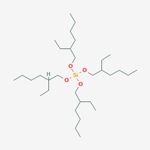 molecular formula C32H68O4Si B092528 Tetrakis(2-ethylhexoxy)silane CAS No. 115-82-2