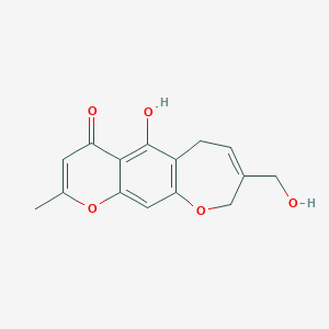 molecular formula C15H14O5 B092530 Pteroxylinol CAS No. 17981-91-8